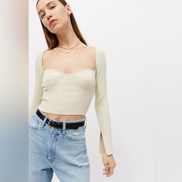 Urban Outfitters Juliet Knit sweetheart sweater XS - Picture 2 of 3